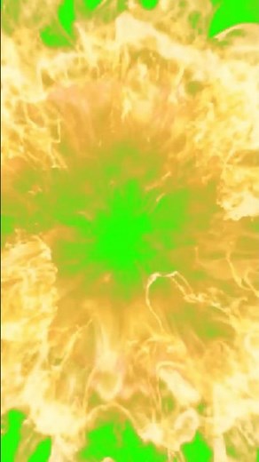 Explosion effect green screen (Vertical version)