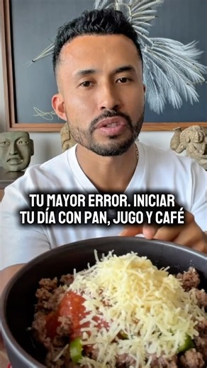 Inicias el día con pan, jugo y café. Por eso estás todo el día cansado