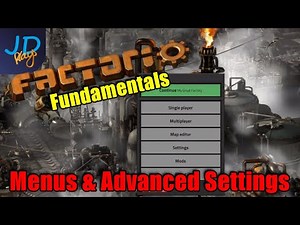 Factorio Menus & (Hidden) Settings ⚙️ Introduction to Factorio 1.0 ⚙️ Tutorial/Guide/How-To