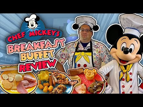 REVIEW: Chef Mickey's Breakfast Buffet with Tom