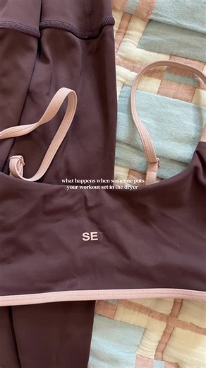 no because I’m so upset ahhhh, I know it wasn’t intentional how could they know but 😭😭😭 so do I just act like is a new brand or scratch the other two letters off?? @setactive #setactive #workoutset #airdry #funny