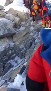 541K views · 3.9K reactions | A record number of climbers on Mount Everest this spring has led to massive crowding and single file lines near the summit, increasing the risk of altitude sickness. Eleven people have died this year alone climbing the highest summit in the world. https://abcn.ws/2EBRodW | ABC News | Facebook