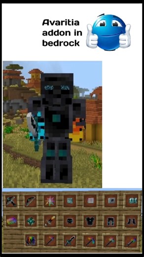 How to download Avaritia mod in bedrock edition #minecraft #shorts