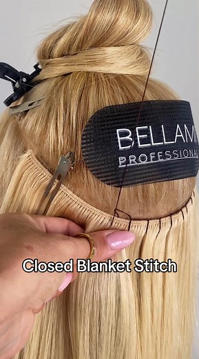 Closed Blanket Stitch Tutorial - Step by Step Guide