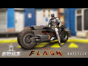 Modoking The Flash Batcycle 1/12 assembly model series Unboxing & REVIEW #batman #dc #dccomics