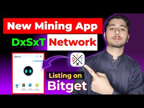 New Mining App 2026 | DxSxT Network | Mining app 2026 | Best mining app 2026
