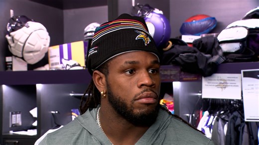 Watch: Interviews in Vikings locker room ahead of Sunday's game vs. Washington