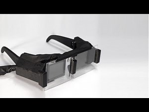 Pinlight Displays: Wide Field of View Augmented Reality Eyeglasses (SIGGRAPH 2014)