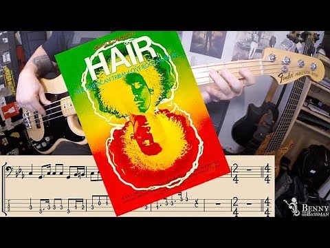 Hair! [BASS COVER] - with notation and tabs