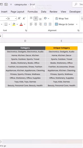 Excel Hack: Instantly Remove Duplicates with One Formula! #ExcelTips #DataCleaning #SpreadsheetHack