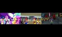 Mix of 3 videos from youtube : The Mane 6 Vs Dark Uranus Bowser & Dark Computer Bowser Vs Raoul Caroule