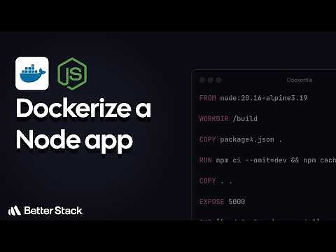 Docker with Node.js: Build, Run, and Manage Containers