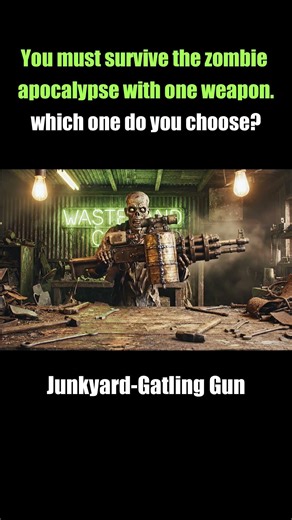Which Zombie Weapon Would You Choose?