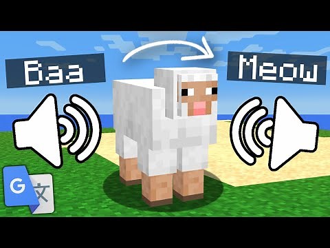 I Put Every Minecraft SOUND Through Google Translate 1 BILLION Times...