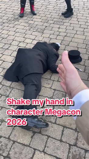 Shake My Hand in Character at Megacon London 2026