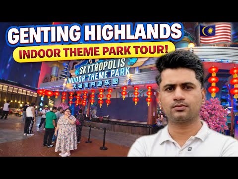 Genting Highland Indoor Theme Park Complete Tour 🇲🇾🚠🎠 #malaysiatravel #gentinghighlands