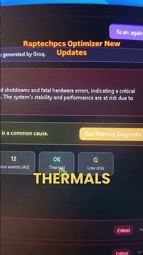 Comment 'tool' for the free PC Optimizer Update 1.4.0 #pctips #raptechpcs_ #pc #pcoptimization
