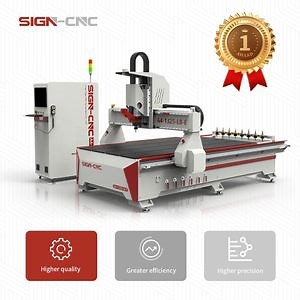 [Hot Item] 4 *8 Feet 3 Axis CNC Router 1325 Wood CNC Engraving Machine Vacuum Table for Wood Furniture