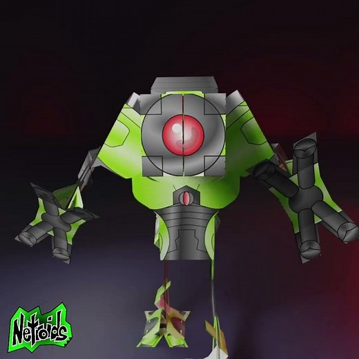 EMMI Metroid DREAD Fan Art 3D Papercraft