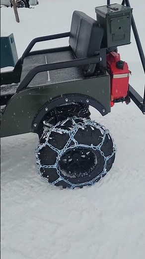 Mini jeep 125cc plow update