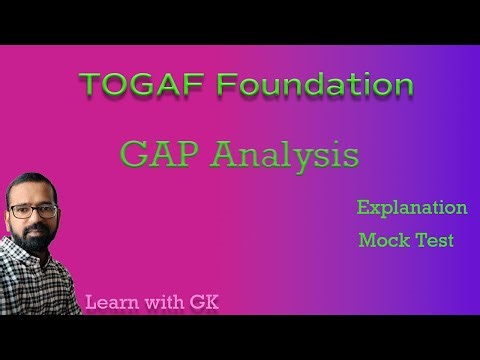 TOGAF Gap Analysis Explained | Foundation & Practitioner Exam Scenario + Example