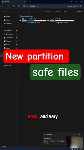 Easy Trick! How to Split Partitions in Windows 11