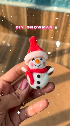 Siyavicraft on Instagram: "How to make clay Snowman | Christmas decorations Idea 2025……. #diy #artstudio #crafty #tissue #clayart #clayart #christmas #christmastree #christmastime #christian #snowman #snowdog #snowflake #superclay #clay #diy #viral #viralreels #merry #clayearrings #crafter #crafteraditi #shwetamahadik"