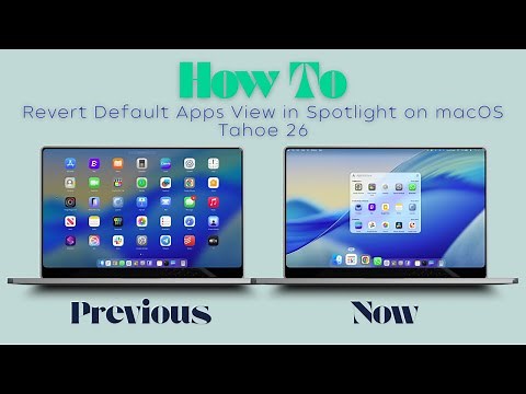 How to Restore Default Apps Layout on Mac in macOS Tahoe 26