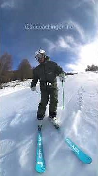 How to ski steep slopes with more control