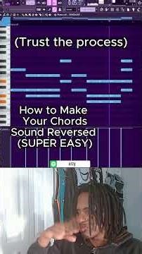 How To Make Your Chords Sound Reversed Like 1oneam (SAUCE) #flstudio #musicproducer #1oneam #misogi