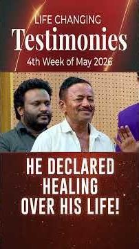 TESTIMONY- HE DECLARED HEALING OVER HIS LIFE! | Bishop Peter | Saturday Blessing Meeting |