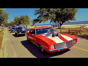 Cruisin the Coast 2022 {Pass Christian stop} Gulf town car show musclecars hot rods classic cars