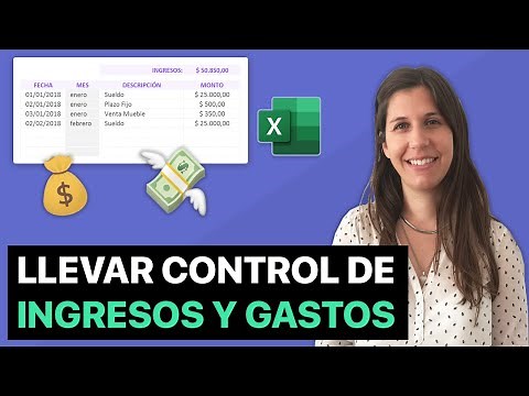 Cómo llevar control de ingresos y gastos en Excel