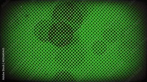 Television or computer screen with heavily distorted images, flashes, glitches and static