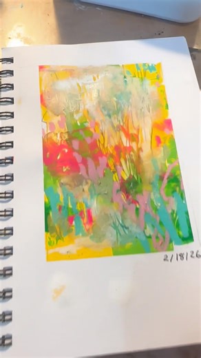 Starting a New Color Journal | Daily Abstract Painting Practice