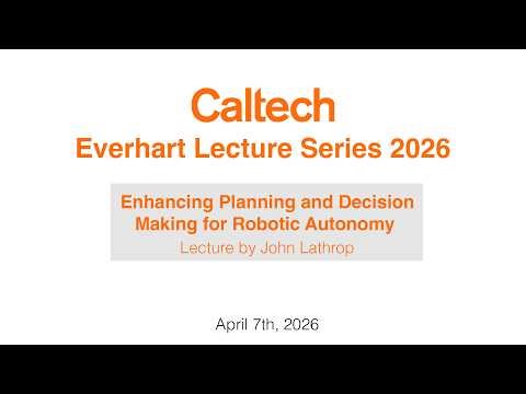 Enhancing Planning and Decision Making for Robotic Autonomy - John Lathrop