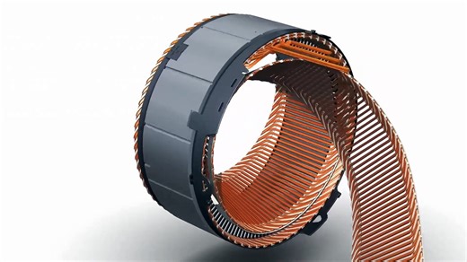 Automobile Motor Assembly 3D Animation