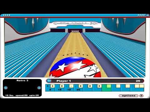 Gutterball (Shockwave Game) Gameplay