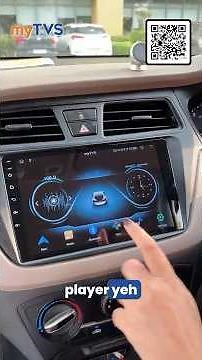 Your car deserves better: myTVS Smart-Track 9" Android Player with Front & Back DVR + GPS 🚘💡