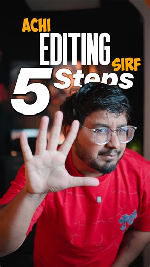 Cinematic Video Editing in 5 Steps