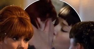 Call The Midwife fans rejoice as lesbian couple Patsy and Delia FINALLY kiss during series finale
