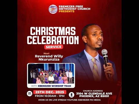 Ebenezer Free Methodist Church welcome all to our Sunday Service of December 28, 2025