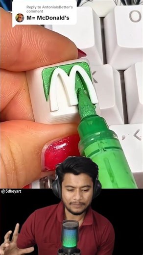 How to Make McDonald's Logo #shorts #shortsfeed