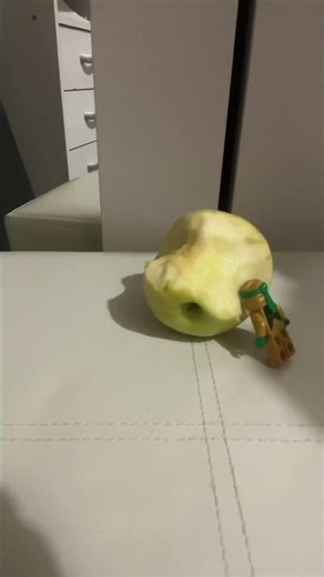 Lego character eats apple but can’t finish and faints #edweek #edtechteam #choiceboard #fetc #7x7 #1