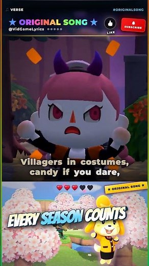 JACK THE PUMPKIN KING SONG | Animal Crossing Halloween