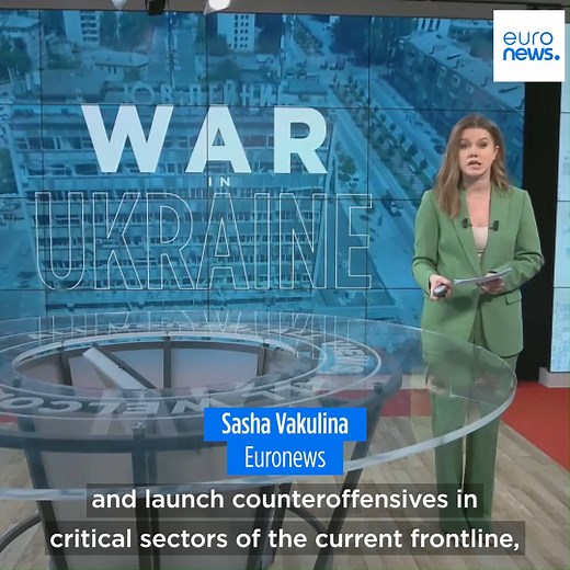 4.2K views · 22 reactions |  Ukraine war in maps: Kyiv is well positioned to regain the initiative and launch counteroffensives on the current frontline, according to the ISW. #UkraineWar | Euronews English | Facebook