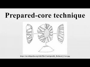 Prepared-core technique