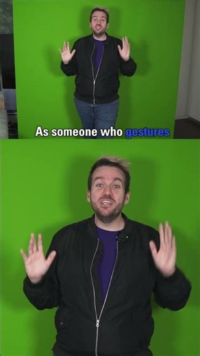 This green screen is an absolute unit.