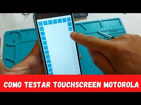 Código teste de touch Motorola