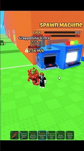 SPAWN MACHINE METHOD TO GET DIVINE IN ESCAPE TSUNAMI🤯 👌#roblox #escapetsunamiforbrainrots #rblx